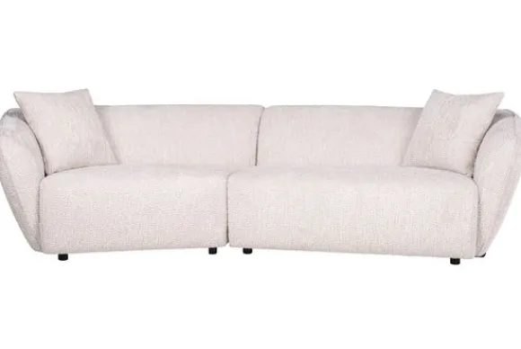 Sale Bankstel 212208 Lovely Cream Armand Ronde Banken|Rechte Banken