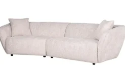 Sale Bankstel 212208 Lovely Cream Armand Ronde Banken|Rechte Banken
