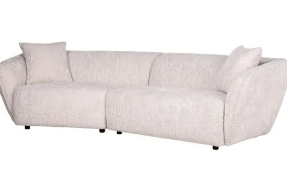 Sale Bankstel 212208 Lovely Cream Armand Ronde Banken|Rechte Banken