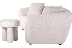 Sale Bankstel 212208 Lovely Cream Armand Ronde Banken|Rechte Banken
