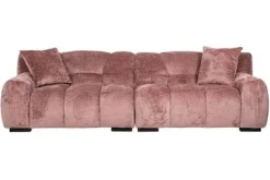 Sale Bankstel 211920 Rose Chenille Charelle Rechte Banken