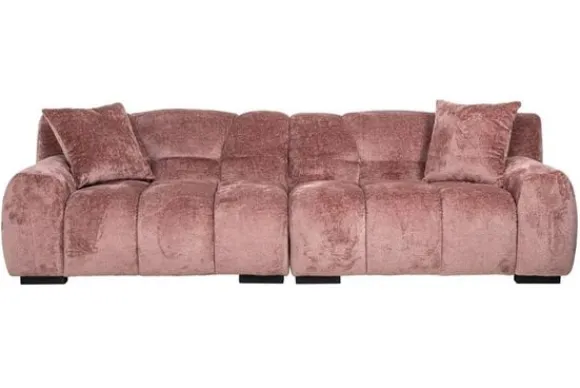 Sale Bankstel 211920 Rose Chenille Charelle Rechte Banken