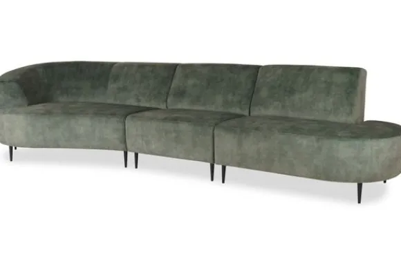 Outlet Bankstel Payton Ronde Banken|Loungebanken