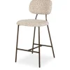Discount Barkruk 214159 Beige Leopard Xenia Barkrukken