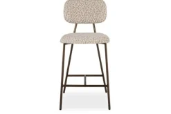 Discount Barkruk 214159 Beige Leopard Xenia Barkrukken