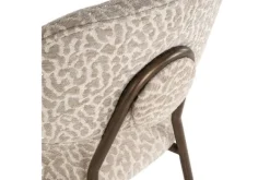 Discount Barkruk 214159 Beige Leopard Xenia Barkrukken