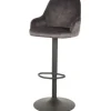 Discount Barkruk Antraciet CM-55.024 Fender Barkrukken