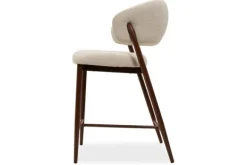 Outlet Barkruk Beige Walnut Asento Barkrukken