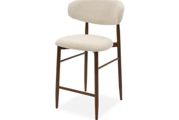 Sale Barkruk Beige Walnut Kumo Barkrukken
