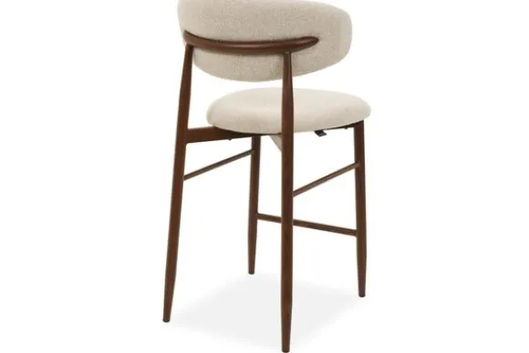Sale Barkruk Beige Walnut Kumo Barkrukken