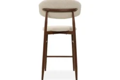 Sale Barkruk Beige Walnut Kumo Barkrukken