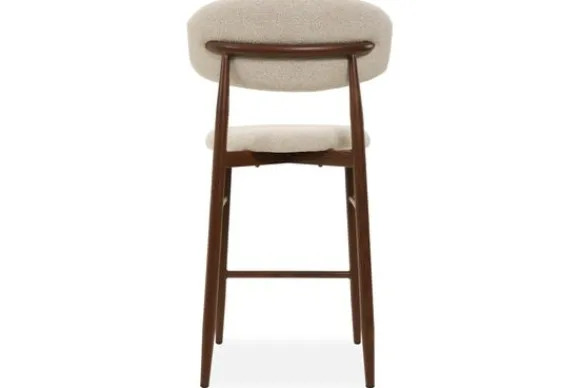 Sale Barkruk Beige Walnut Kumo Barkrukken
