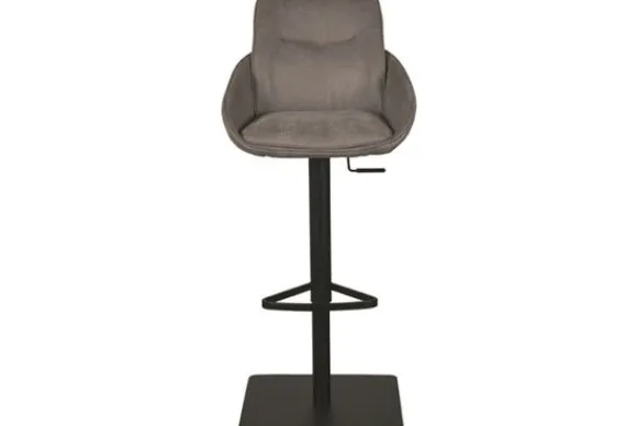 Clearance Barkruk Taupe Micro Suede DX-74.009 Beauty Barkrukken