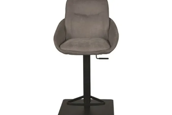 Clearance Barkruk Taupe Micro Suede DX-74.009 Beauty Barkrukken