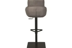 Clearance Barkruk Taupe Micro Suede DX-74.009 Beauty Barkrukken