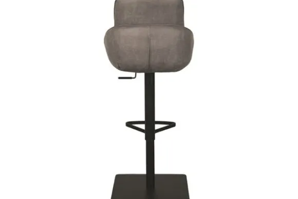Clearance Barkruk Taupe Micro Suede DX-74.009 Beauty Barkrukken