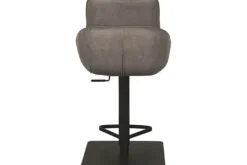 Clearance Barkruk Taupe Micro Suede DX-74.009 Beauty Barkrukken