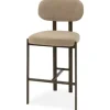 Online Barkruk Wave Beige - Anodic Brown Rivano Barkrukken