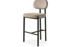 Outlet Barkruk Wave Beige - Black Rivano Barkrukken