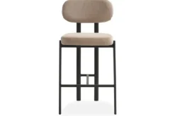 Outlet Barkruk Wave Beige - Black Rivano Barkrukken