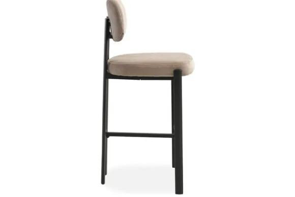 Outlet Barkruk Wave Beige - Black Rivano Barkrukken