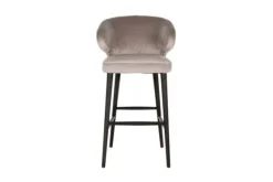 Best Barstoel 210464 Khaki Velvet Indigo Barkrukken