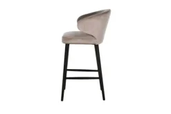 Best Barstoel 210464 Khaki Velvet Indigo Barkrukken