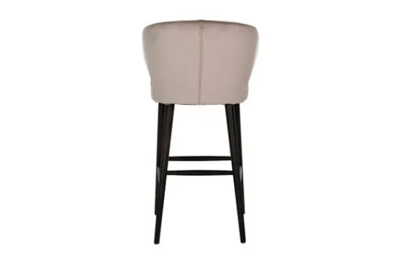 Best Barstoel 210464 Khaki Velvet Indigo Barkrukken