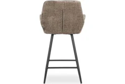 New Barstoel 212408 Stone Chenille Linsey Barkrukken