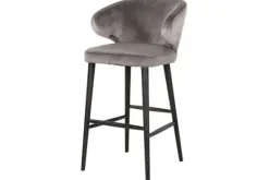 Outlet Barstoel 210465 Stone Velvet Indigo Barkrukken