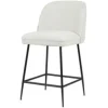 Sale Barstoel 210644 White Bouclé Pullitzer Barkrukken