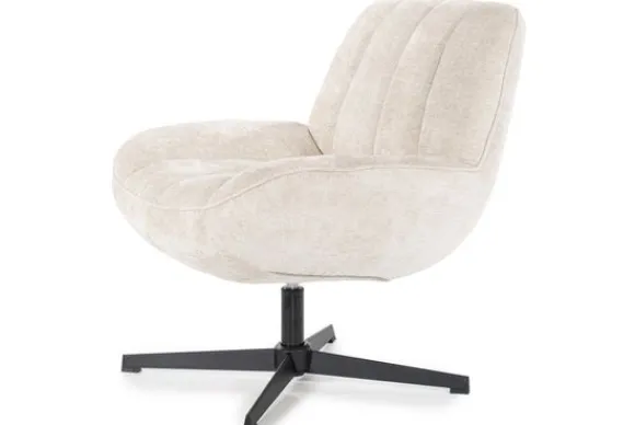 Sale Draaifauteuil - beige | 230313 Derby Ronde Fauteuils|Draaifauteuils
