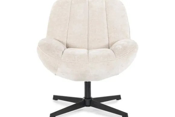 Sale Draaifauteuil - beige | 230313 Derby Ronde Fauteuils|Draaifauteuils
