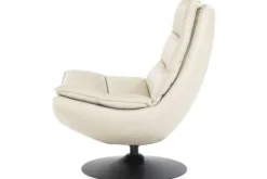 Draaifauteuil - beige boho leder | 95937 Sven Draaifauteuils
