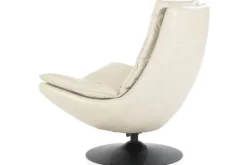 Draaifauteuil - beige boho leder | 95937 Sven Draaifauteuils