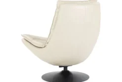 Draaifauteuil - beige boho leder | 95937 Sven Draaifauteuils