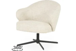 Hot Draaifauteuil 96348 beige Connor Draaifauteuils