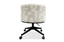 Outlet Draaifauteuil 213323 Beige Graffic Rochenne Ronde Fauteuils|Draaifauteuils