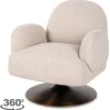 Clearance Draaifauteuil 214133 Biscotti Kagney Draaifauteuils