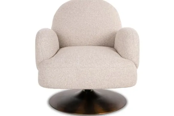 Clearance Draaifauteuil 214133 Biscotti Kagney Draaifauteuils