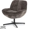 Discount Draaifauteuil - brown | 230314 Derby Ronde Fauteuils|Draaifauteuils