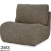 Draaifauteuil 96305 bruin Lucia Draaifauteuils