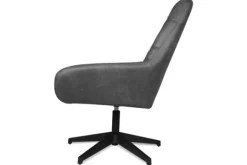 Clearance Draaifauteuil - Chicago Antracite Toma Draaifauteuils