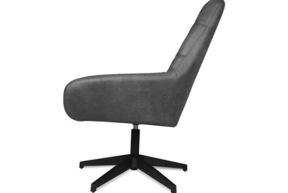 Clearance Draaifauteuil - Chicago Antracite Toma Draaifauteuils