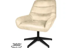 Online Draaifauteuil - Chicago Toffee Toma Draaifauteuils