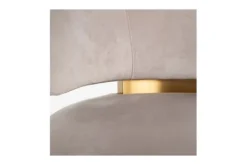 Clearance Draaifauteuil 210846 Khaki Velvet Maxime Ronde Fauteuils|Draaifauteuils