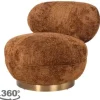 Online Draaifauteuil 212218 Lovely Cinnamon Jace Ronde Fauteuils|Draaifauteuils