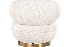 Online Draaifauteuil 212215 Lovely Cream Jace Ronde Fauteuils|Draaifauteuils