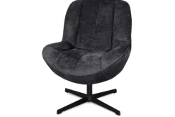New Draaifauteuil - Movie Antraciet Mellon Draaifauteuils