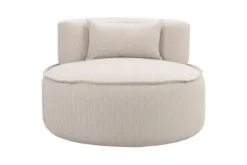 New Draaifauteuil 213203 Nammos Ronde Fauteuils|Draaifauteuils